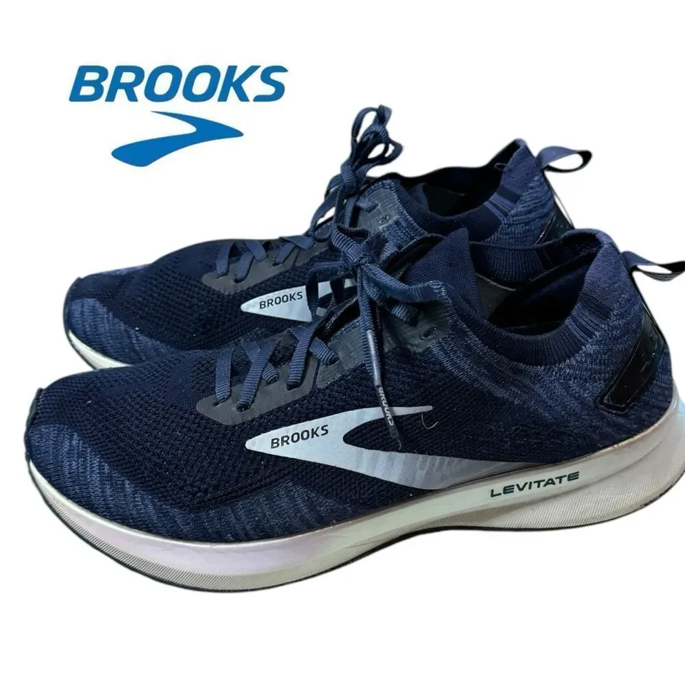 Brooks Levitate 4 Blue Running Lace Up 1103451D439 Men's Sneakers 10.5